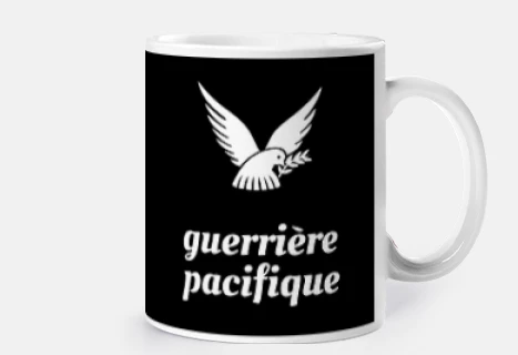 Mug Guerrière Pacifique - Noir