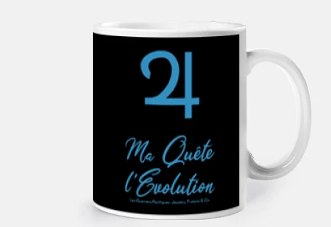 Mug Jupiter, Mon Evolution - Noir