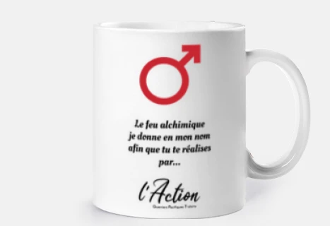 Mug Mars Poétique Blanc