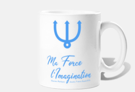 Mug Neptune Mon Imagination - Blanc