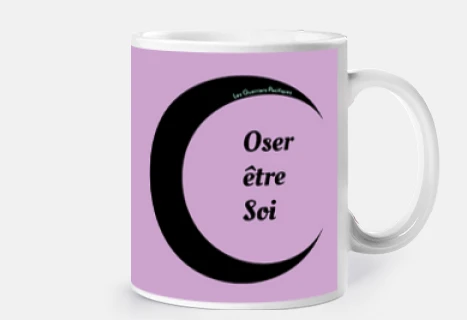 Mug Oser être Soi avec Lune - Parme