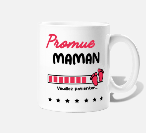 Mug promue maman cadeau future maman