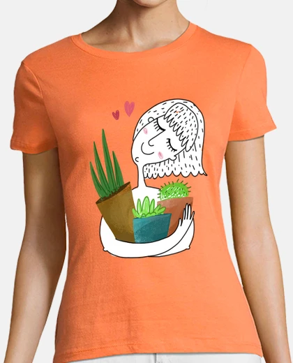 Camiseta MUJER 21 PLANTAS