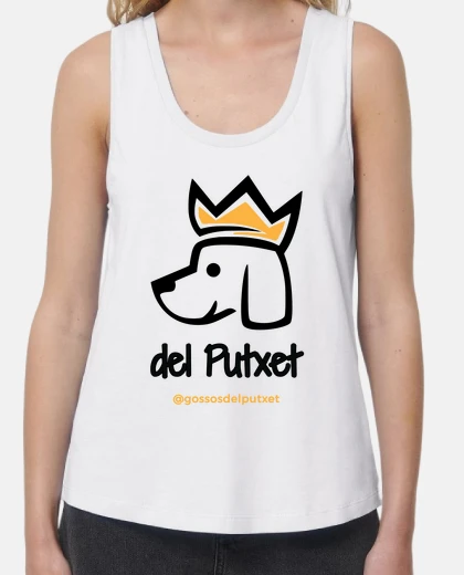 Mujer, camiseta sin mangas