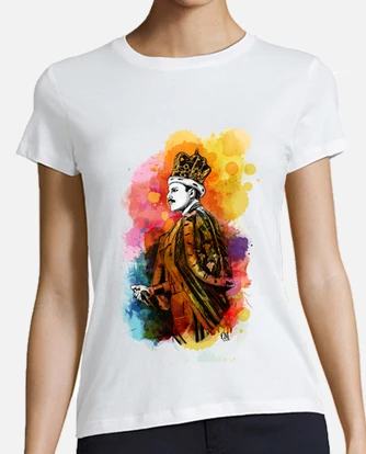 Camiseta freddie mercury mujer online