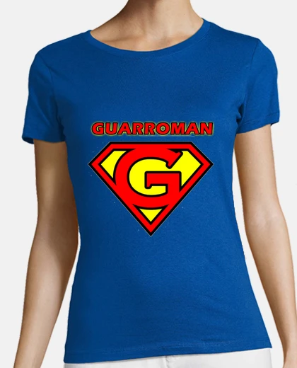 Playera Mujer, manga corta, azul royal, calidad premium