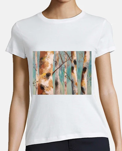 Playera Mujer, manga corta, blanca, calidad premium