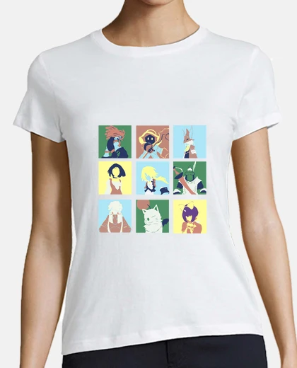 Playera Mujer, manga corta, blanca, calidad premium