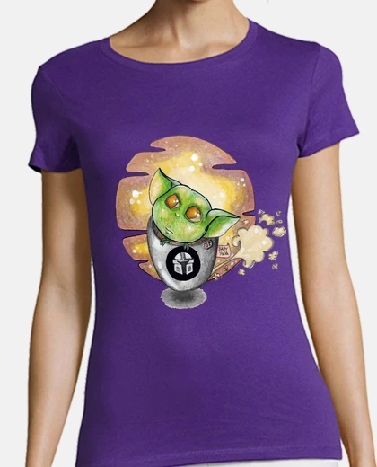 Playera Mujer, manga corta, morado, calidad premium