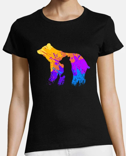 Playera Mujer, manga corta, negra, calidad premium