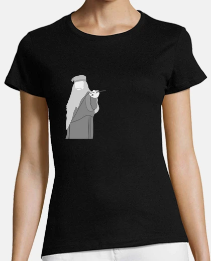 Playera Mujer, manga corta, negra, calidad premium