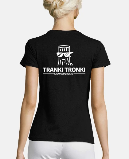 Playera Mujer, manga corta, negra, clásica
