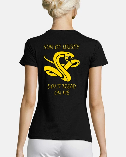 Camiseta Mujer, manga corta, negra, clásica