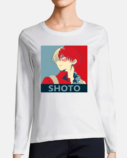 Playera Mujer, manga larga, blanco