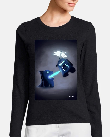 Playera Mujer, manga larga, negra
