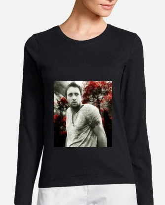 Playera mujer manga larga negra alex o 2. laTostadora Mexico