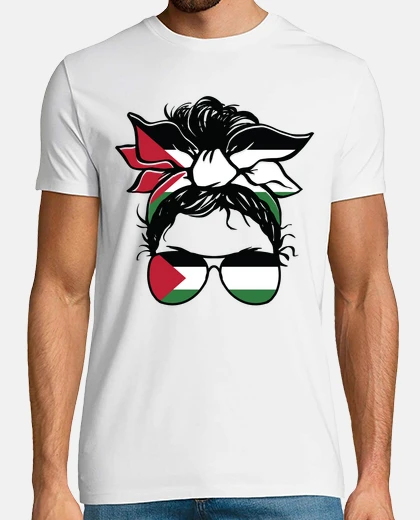 Camiseta Mujer que apoya a los palestinos de Gaz