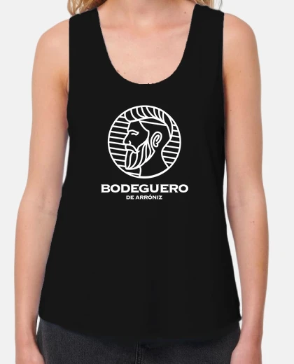 Mujer, tirantes anchos Loose Fit, negra