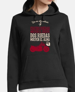 Mujer, jersey con capucha, negro