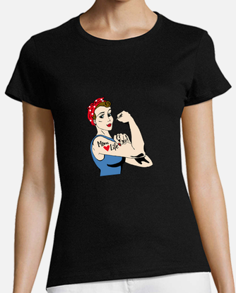 Camiseta mangas tatuadas M