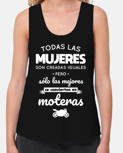 Camiseta Mujeres iguales - mejores moteras