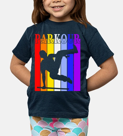 Ropa multicolor parkour