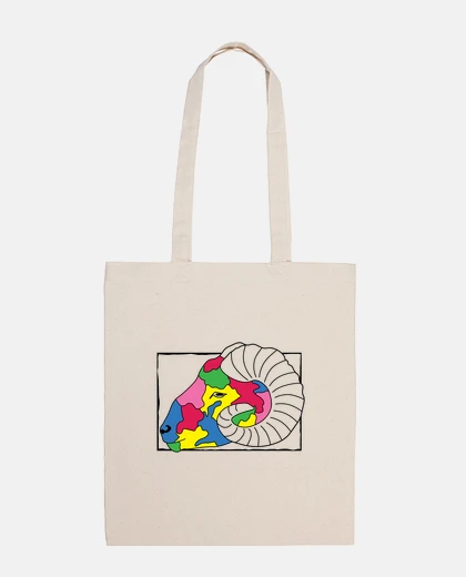 Bag multicolored ram