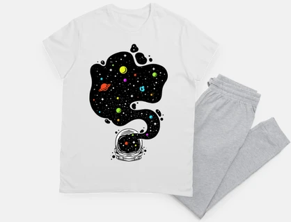 multicolored cosmic spirit