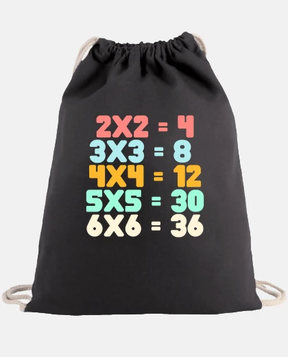 Bag multiplication tables funny error