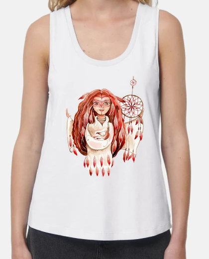 T-shirt mummy bird woman wide shoulder