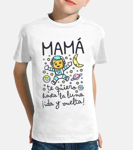 Kids mummy love you to the moon back and forth