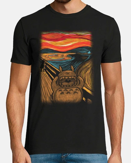 Tee-shirt munch s voisin