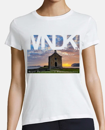 Playera Mundaka Santa Katalina chica hombros color