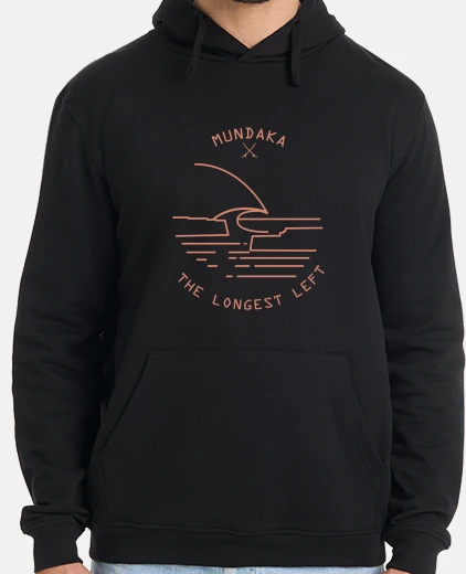 Sudadera Mundaka The longest left TEJA