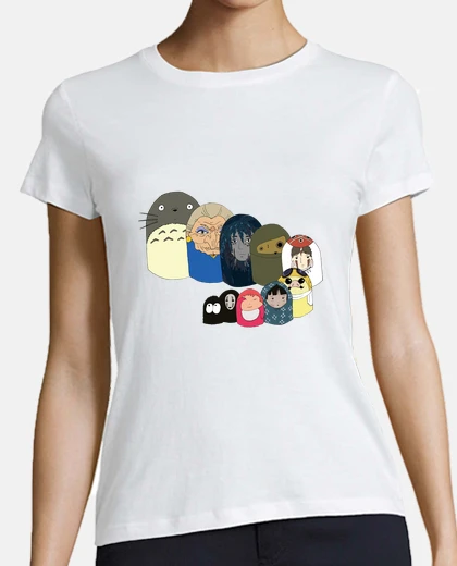 Playera muñecas rusas gibli