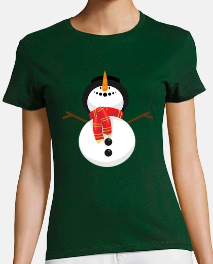 Playera MUÑECO DE NIEVE LINDO