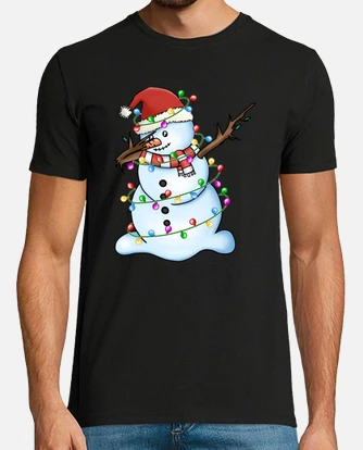 Playera muñeco 2024 de nieve