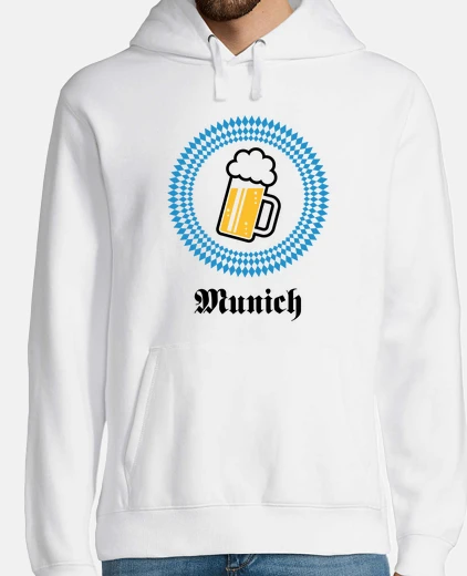 Sudadera munich una cerveza - oktoberfest
