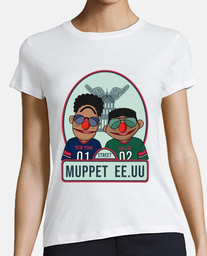 Playera Muppet Afroamericano