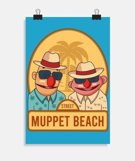Poster muppet beach estate