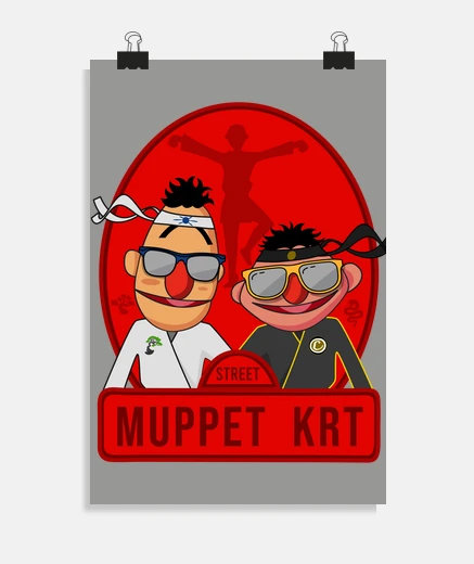 Poster muppet cobra kai