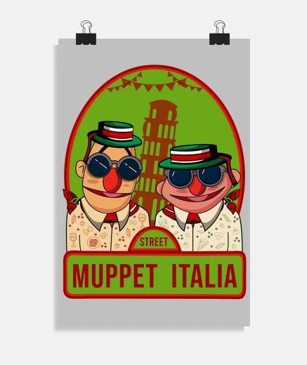 Poster muppet italiano