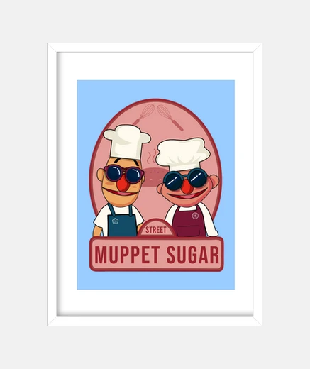 Framed muppet muffin