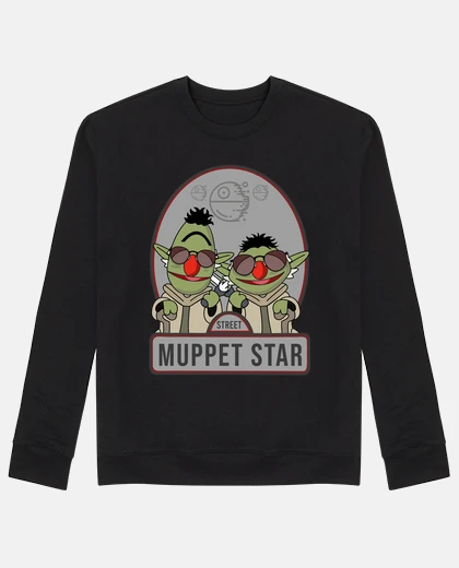 Hoodie muppet yoda