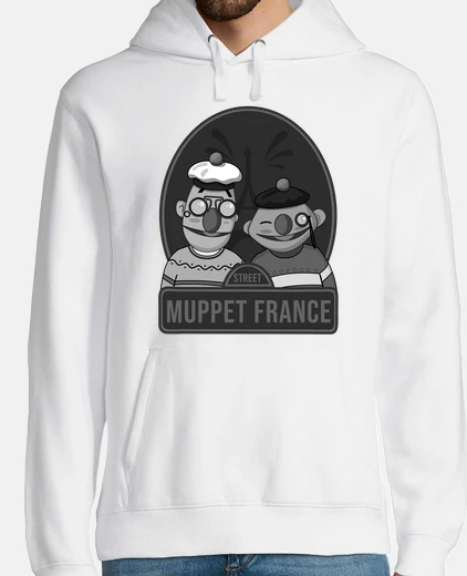 Sudadera Muppets France mono color