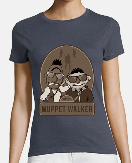 Tee-shirt muppets jones et carl sepia