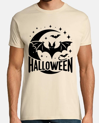 Camiseta murciélago de halloween