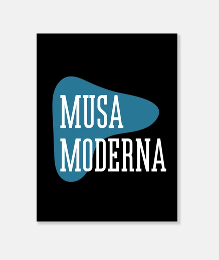 Lienzo Musa moderna abstracta moderna