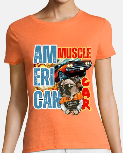 Tee-shirt muscle car américain