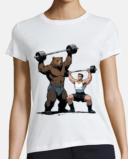 Tee-shirt musculation fitness homme ours BD